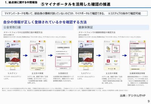 マイナポータルから確認