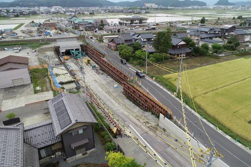 令和４年５月施工状況（半田側）