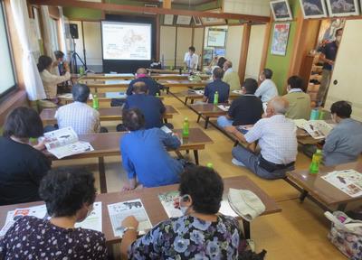 クマ対策現地集落勉強会