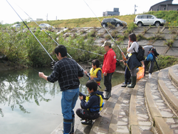 １０月２２日　魚釣り教室