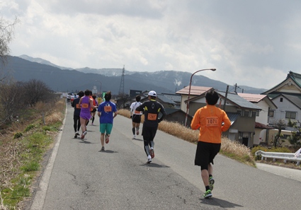 ３月２５日　足羽川マラソン大会