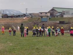 冬の足羽川で遊んでみよう