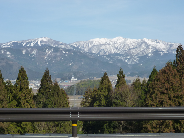 奥越の山々