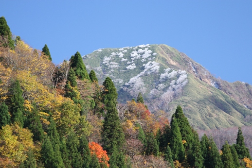 初老の経ヶ岳