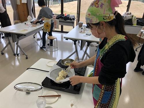 肉まんづくり教室