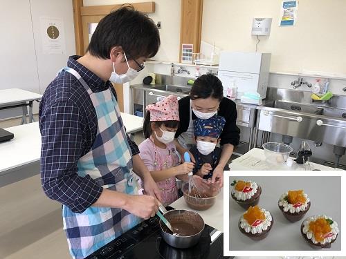 ショコラプリンづくり教室