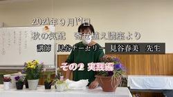 秋の寄せ植え２