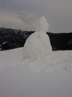 雪だるまもお出迎え