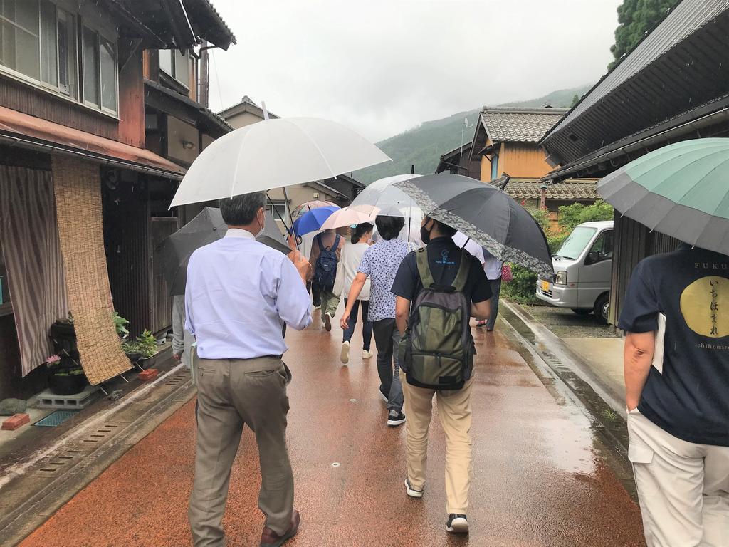 熊川宿の街並み