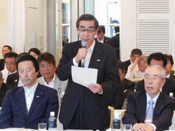 大会での知事要請