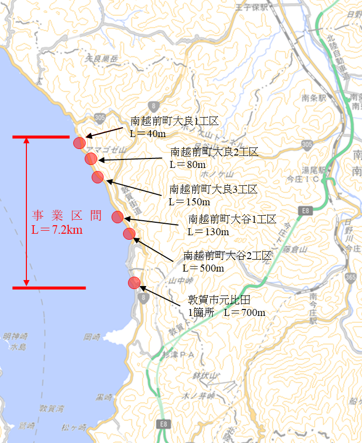 R６越波位置図