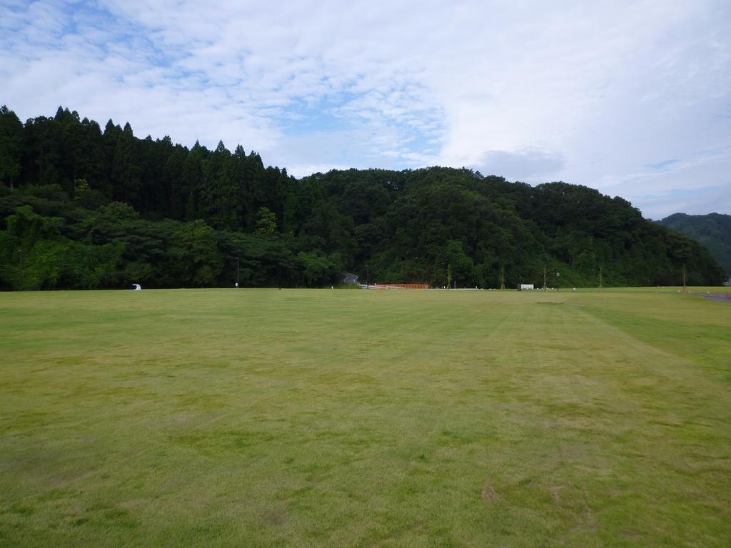 芝生広場の状況