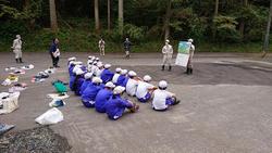 現場見学会　神山小学校